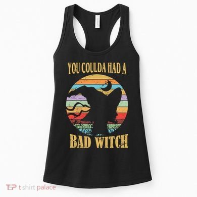 You Coulda Had A Bad Witch Halloween Women's Tank Top