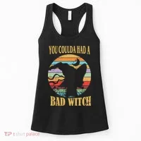 You Coulda Had A Bad Witch Halloween Women's Tank Top thumb 0