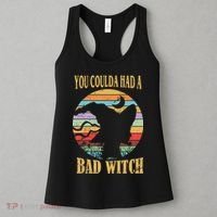 You Coulda Had A Bad Witch Halloween Women's Tank Top thumb 3