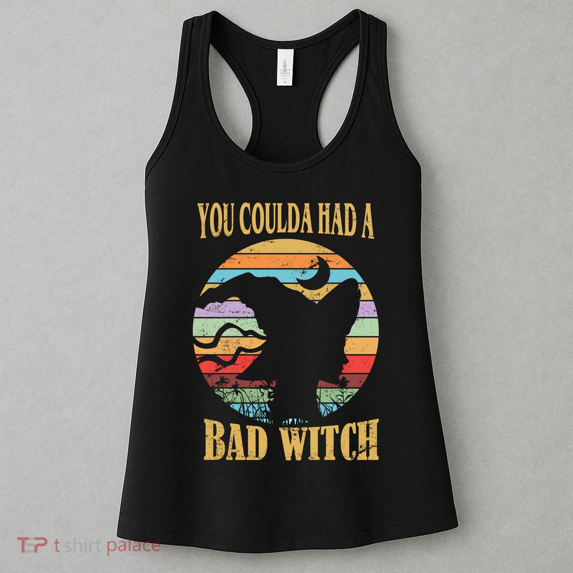 You Coulda Had A Bad Witch Halloween Women's Tank Top