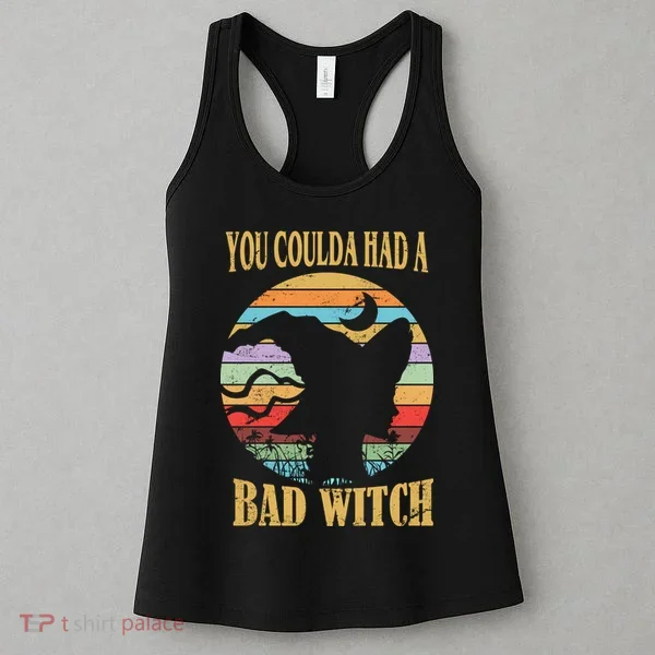 You Coulda Had A Bad Witch Halloween Women's Tank Top