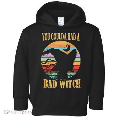 You Coulda Had A Bad Witch Halloween Toddler Hoodie