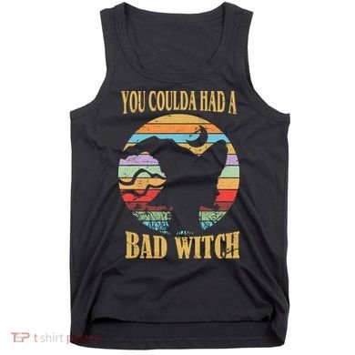 You Coulda Had A Bad Witch Halloween Tank Top