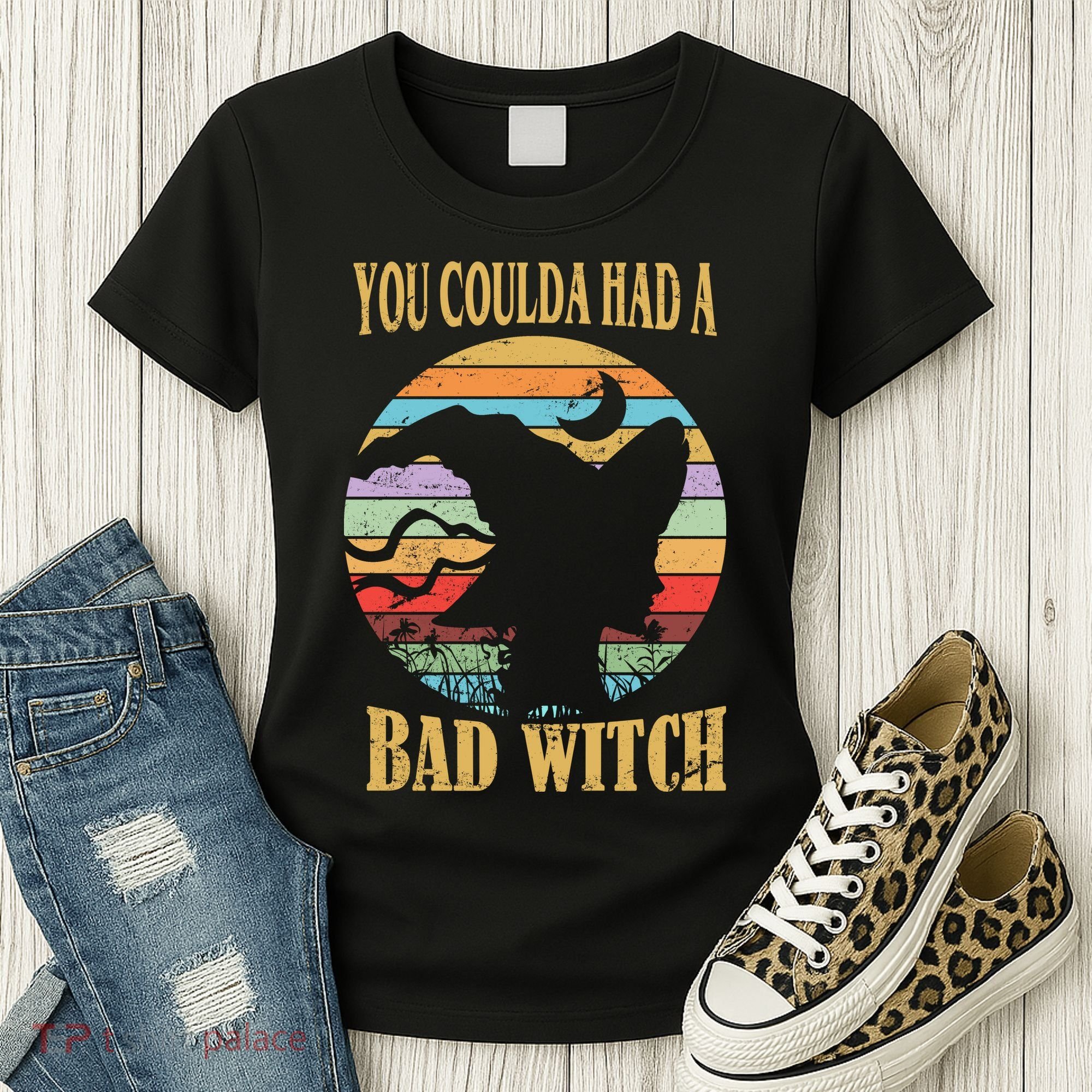 You Coulda Had A Bad Witch Halloween Women's T-Shirt