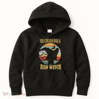 You Coulda Had A Bad Witch Halloween Kids Hoodie thumb 0