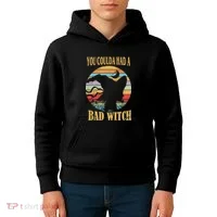 You Coulda Had A Bad Witch Halloween Kids Hoodie thumb 4