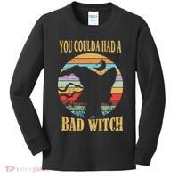 You Coulda Had A Bad Witch Halloween Kids Long Sleeve Shirt thumb 0