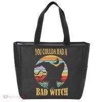 You Coulda Had A Bad Witch Halloween Tote Bag thumb 0