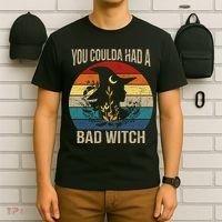 You Coulda Had A Bad Witch Vintage T-Shirt thumb 6