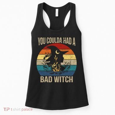 You Coulda Had A Bad Witch Vintage Women's Tank Top