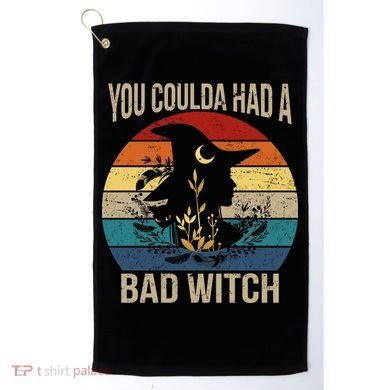 You Coulda Had A Bad Witch Vintage Golf Towel