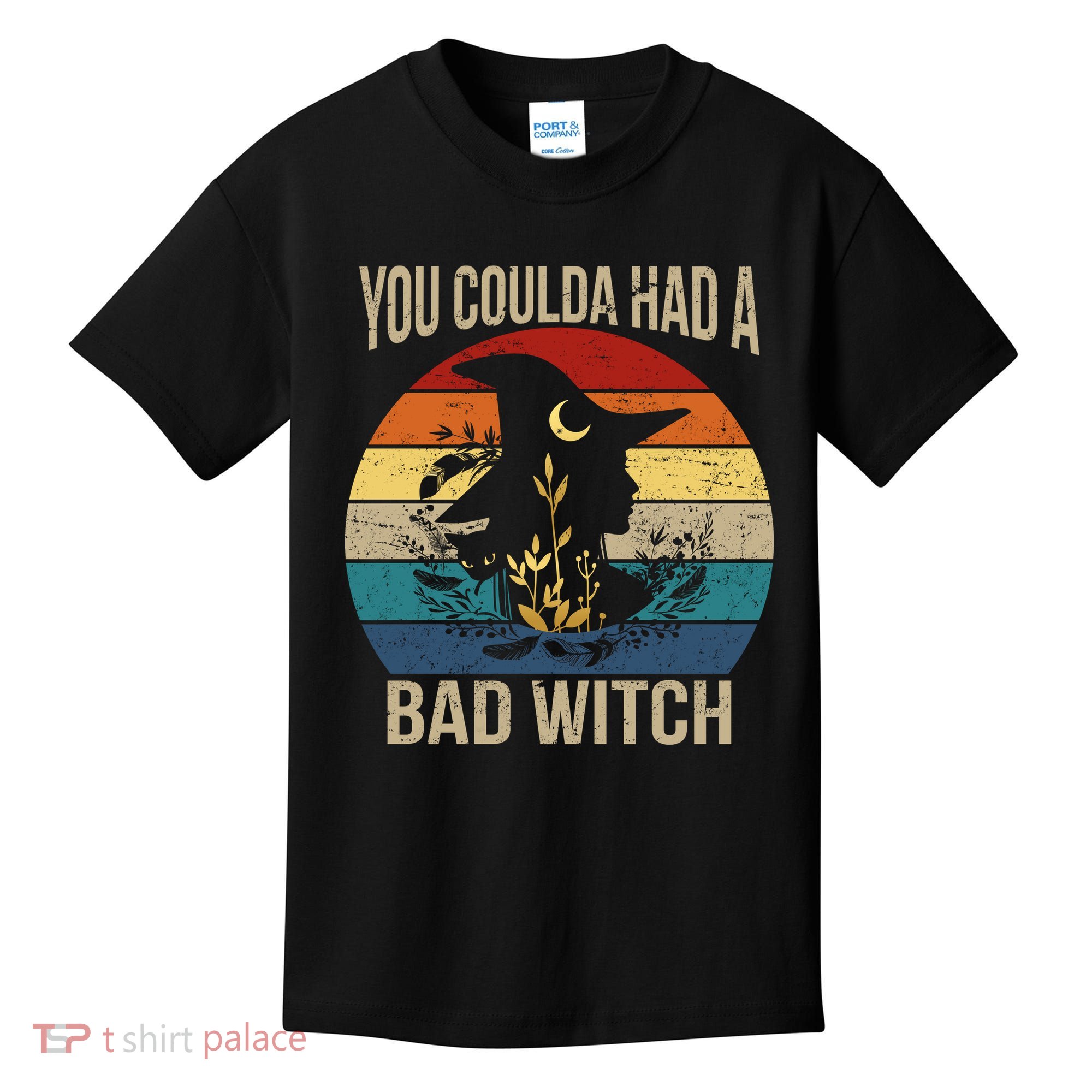 You Coulda Had A Bad Witch Vintage Kids T-Shirt