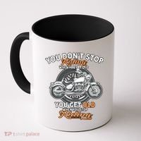 You Don't Get Old When You Stop Riding Coffee Mug thumb 0