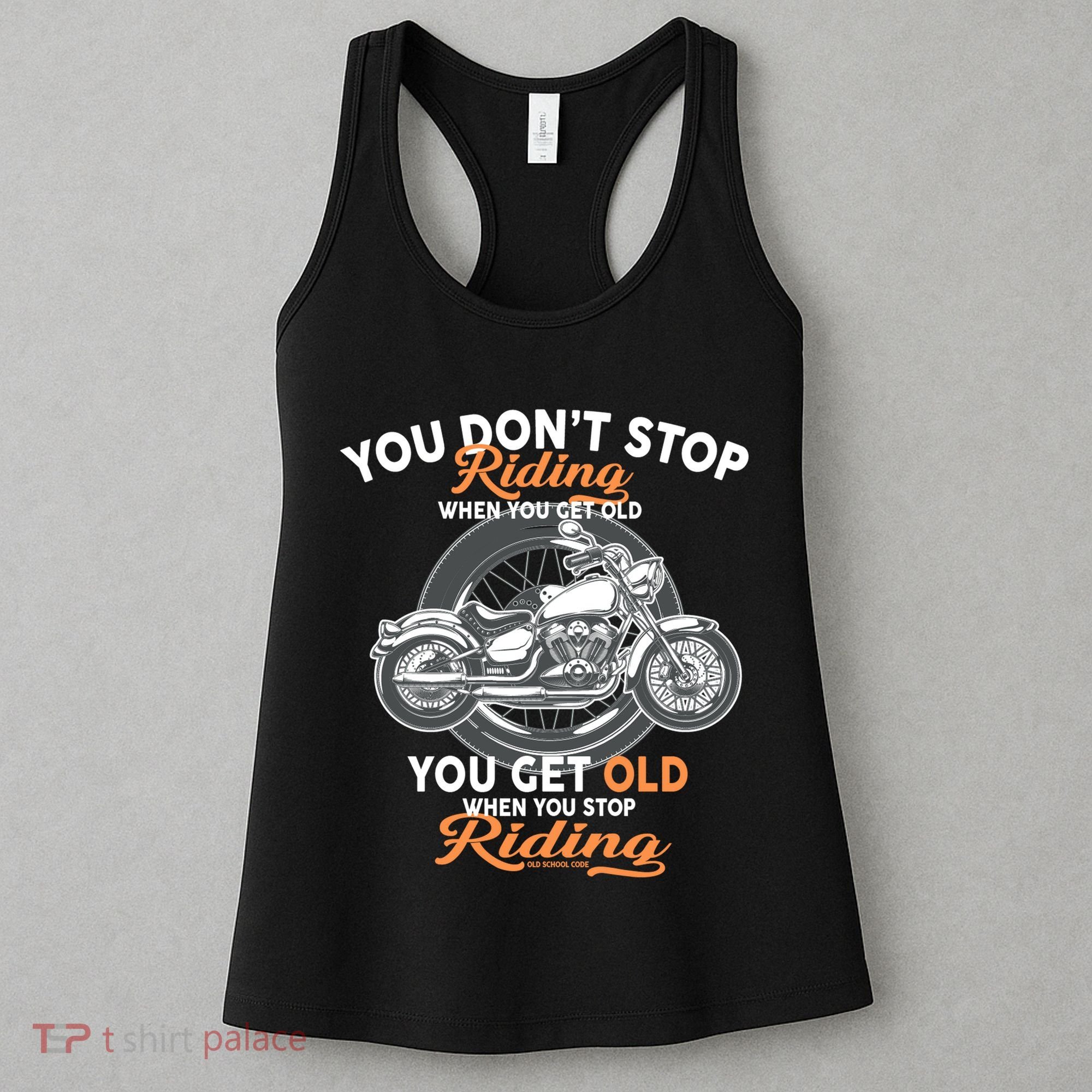 You Don't Get Old When You Stop Riding Women's Tank Top