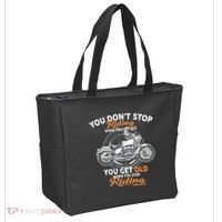 You Don't Get Old When You Stop Riding Tote Bag thumb 2