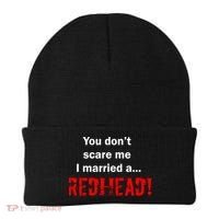 You Don't Scare I Married A Redhead! Beanie thumb 0