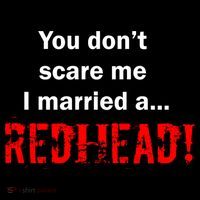 You Don't Scare I Married A Redhead! Women's Tank Top thumb 5