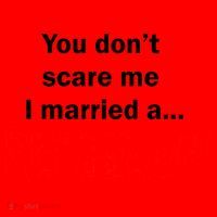 You Don't Scare I Married A Redhead! Santa Hat thumb 1