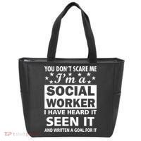 You Don't Scare Me Social Worker Tote Bag thumb 0