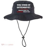 You Find It Offensive? I Find It Funny Bucket Hat thumb 0
