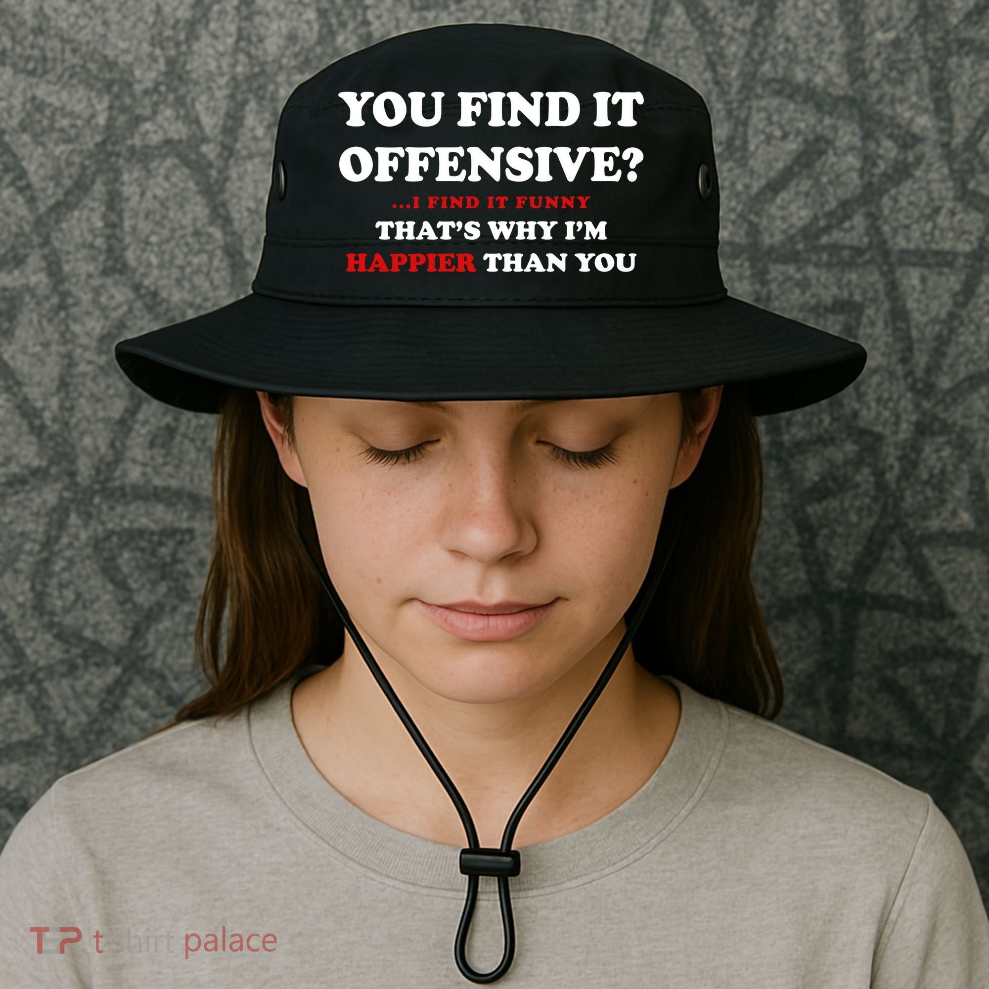 You Find It Offensive? I Find It Funny Bucket Hat