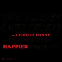 You Find It Offensive? I Find It Funny Coffee Mug thumb 5