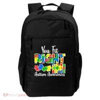 You Fit Right In Autism Awareness Backpack thumb 0