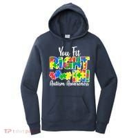 You Fit Right In Autism Awareness Women's Hoodie thumb 0