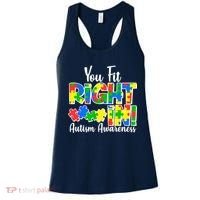 You Fit Right In Autism Awareness Women's Tank Top thumb 0