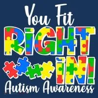 You Fit Right In Autism Awareness Visor thumb 3