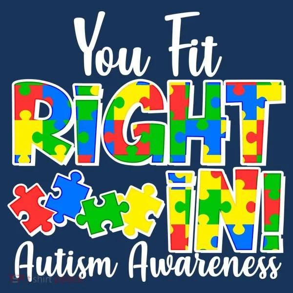 You Fit Right In Autism Awareness Visor