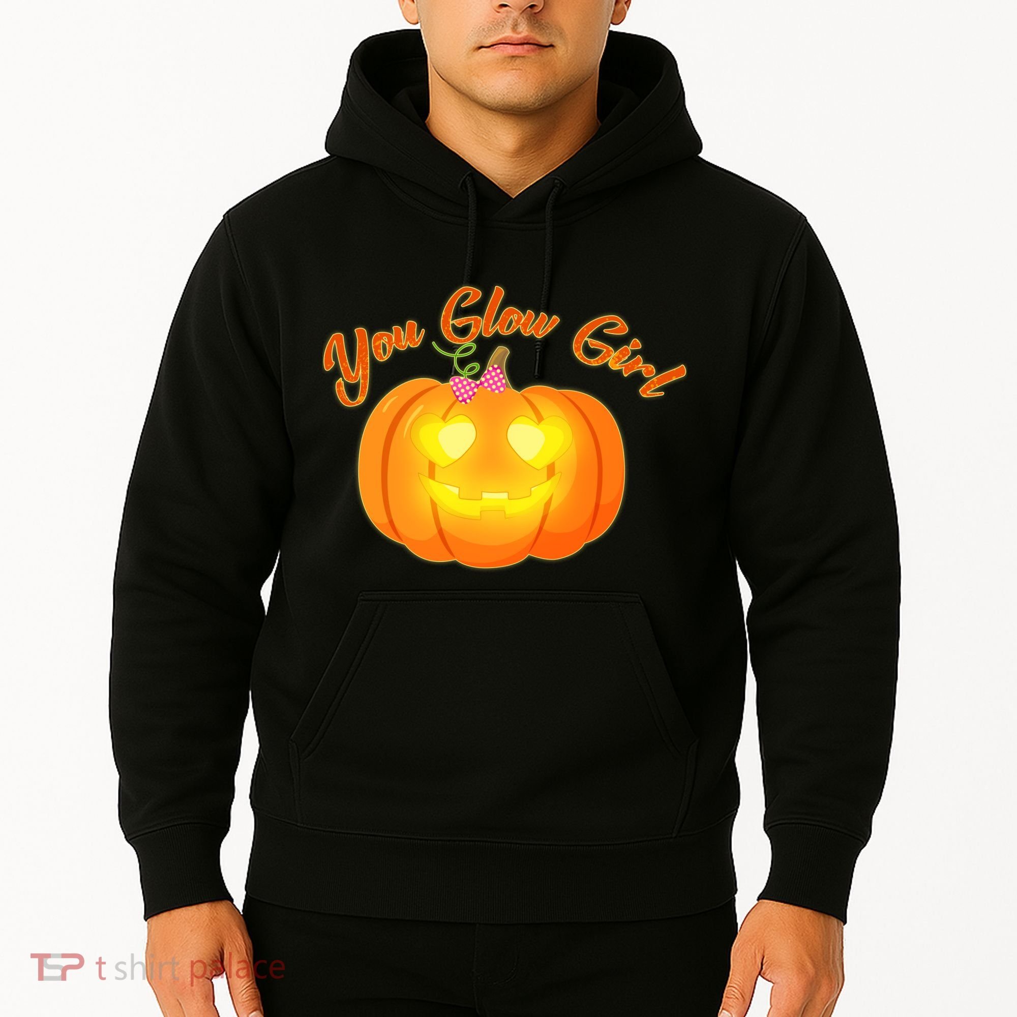 You Glow Girl Cute Pumpkin Hoodie