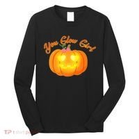 You Glow Girl Cute Pumpkin Long Sleeve Shirt thumb 0