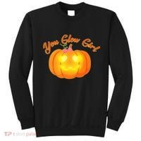 You Glow Girl Cute Pumpkin Sweatshirt thumb 0