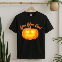 You Glow Girl Cute Pumpkin T-Shirt thumb 2