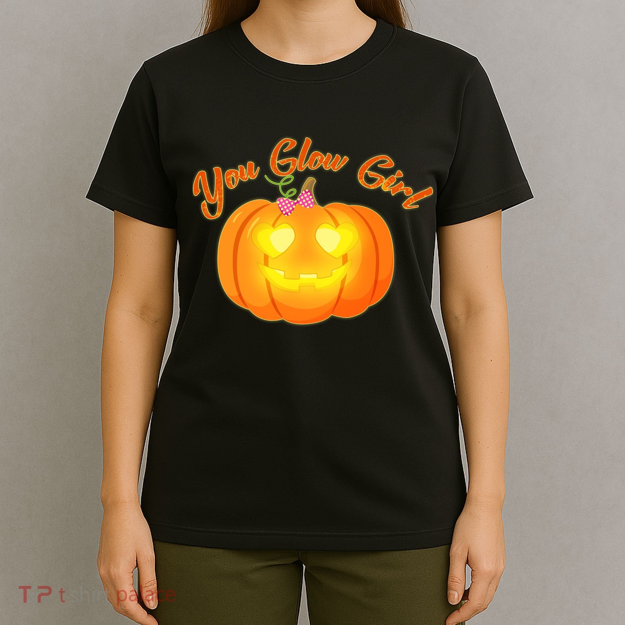 You Glow Girl Cute Pumpkin T-Shirt