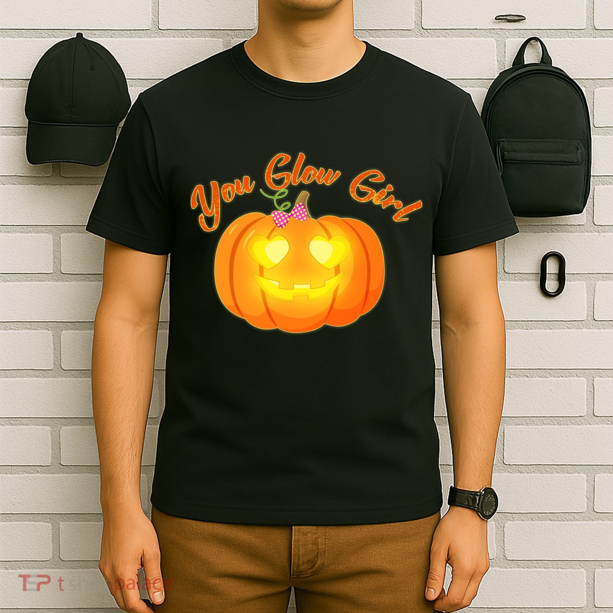 You Glow Girl Cute Pumpkin T-Shirt