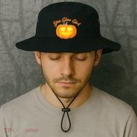 You Glow Girl Cute Pumpkin Bucket Hat thumb 2