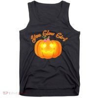 You Glow Girl Cute Pumpkin Tank Top thumb 0