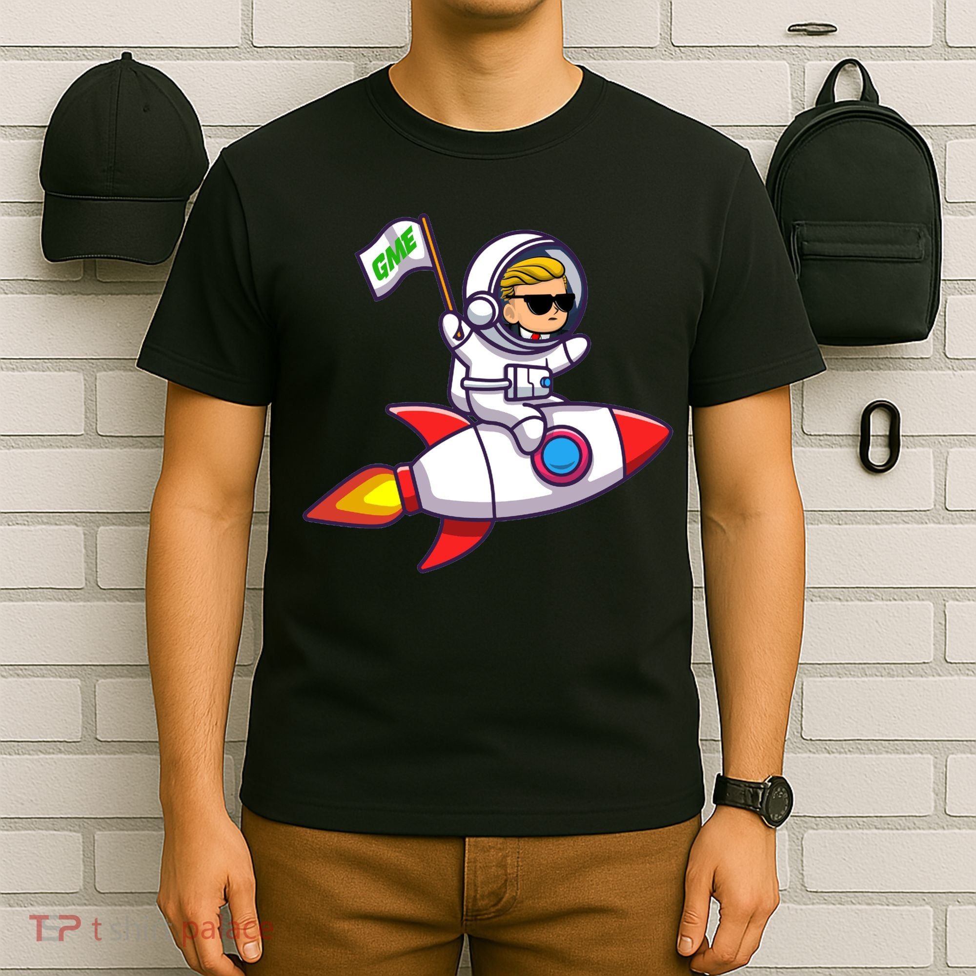 You GME Stonk To The Moon WSB Stock Market T-Shirt