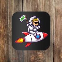 You GME Stonk To The Moon WSB Stock Market Coaster thumb 0