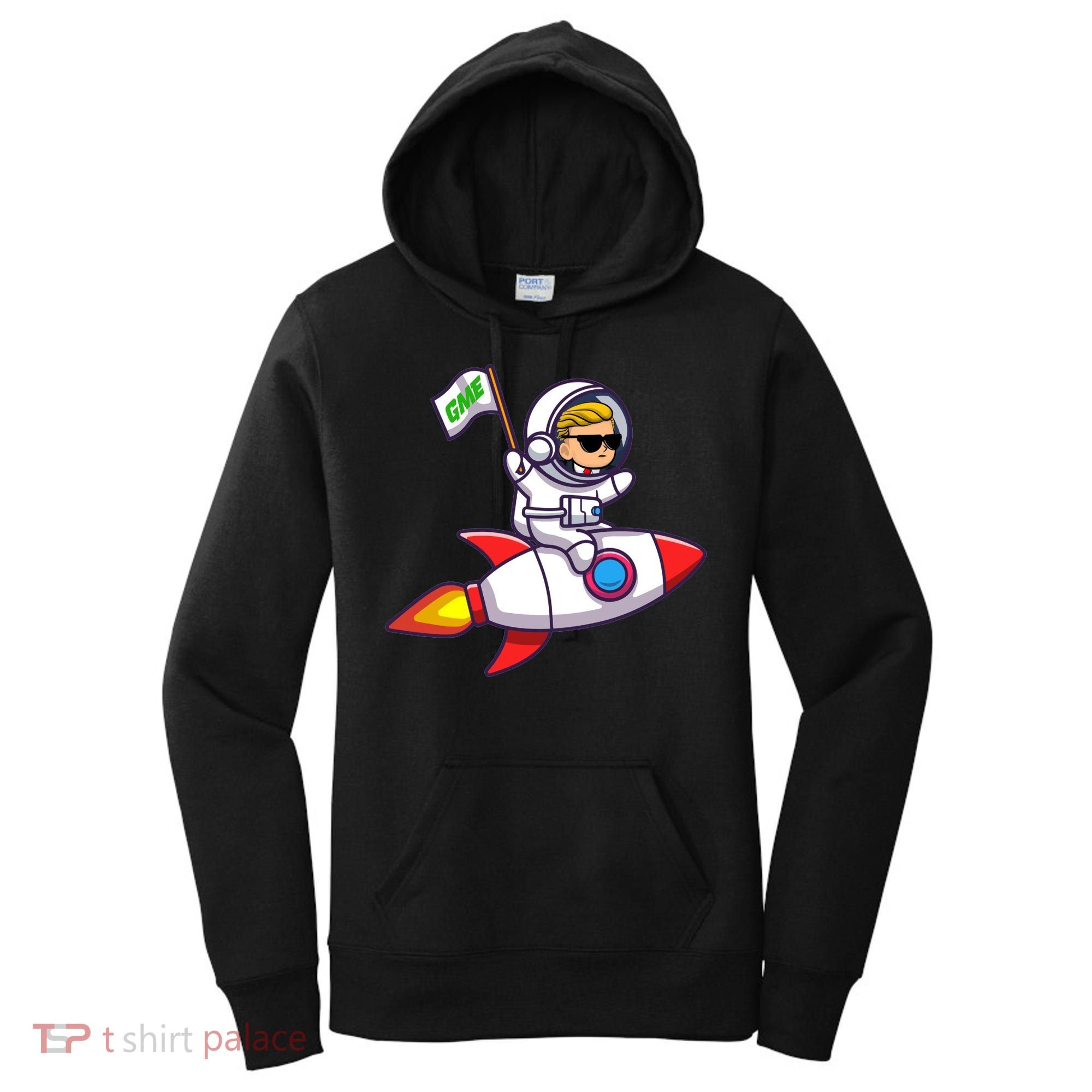 You GME Stonk To The Moon WSB Stock Market Women's Hoodie