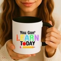 You Gon' Learn Today Back To School Coffee Mug thumb 3