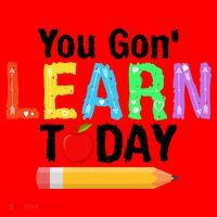 You Gon' Learn Today Back To School Santa Hat thumb 1
