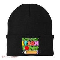 You Gon' Learn Today School Teacher Beanie thumb 0