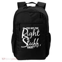 You Got The Right Stuff Baby Backpack thumb 0