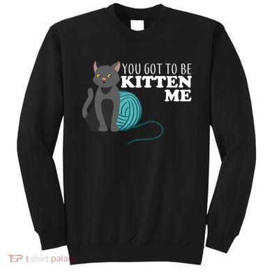 You Got To Be Kitten Me Sweatshirt