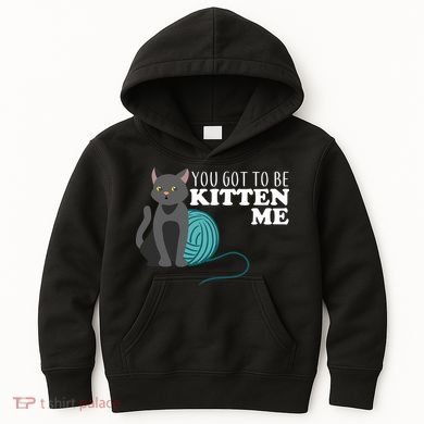 You Got To Be Kitten Me Kids Hoodie