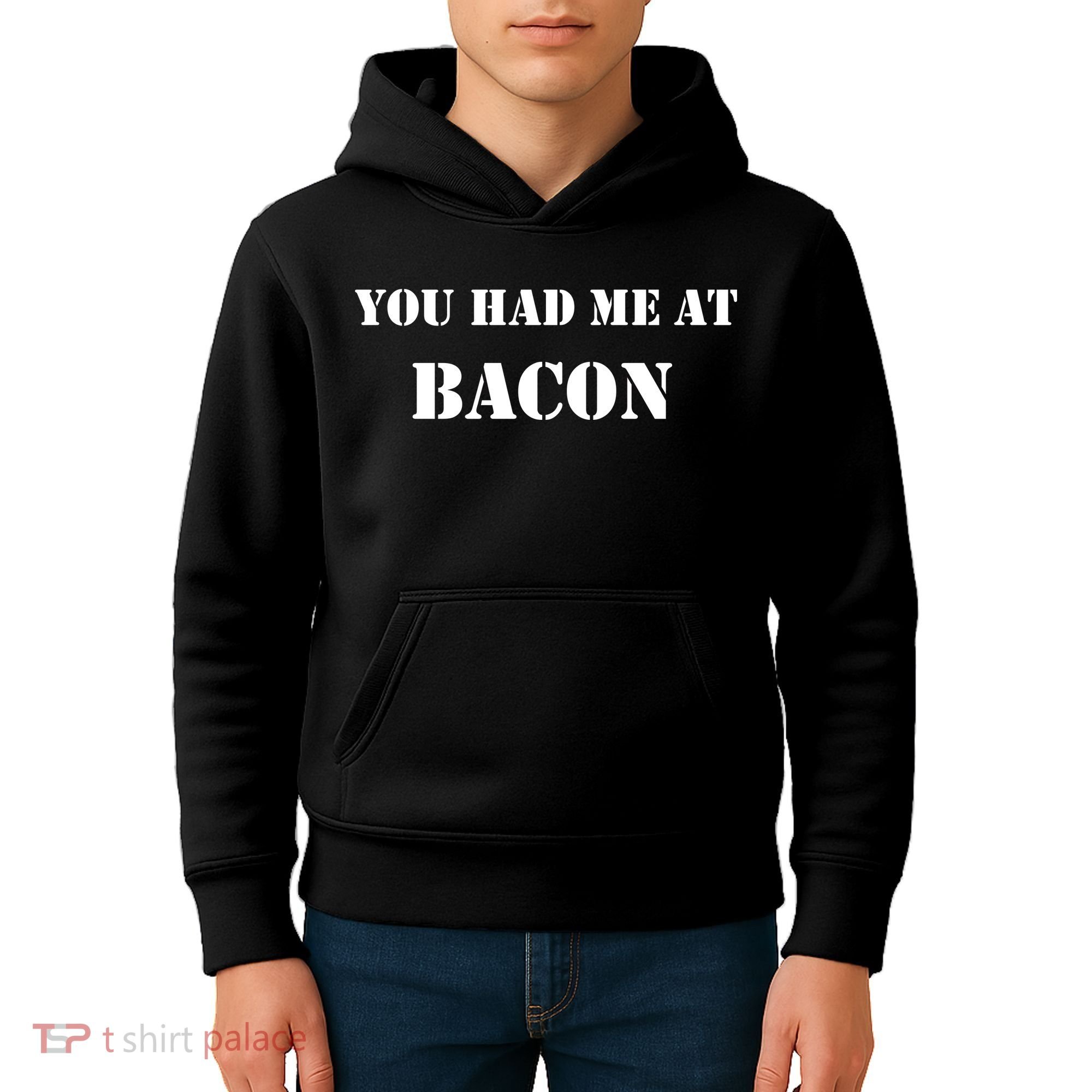 You Had Me At Bacon Kids Hoodie