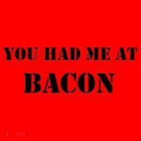 You Had Me At Bacon Santa Hat thumb 1